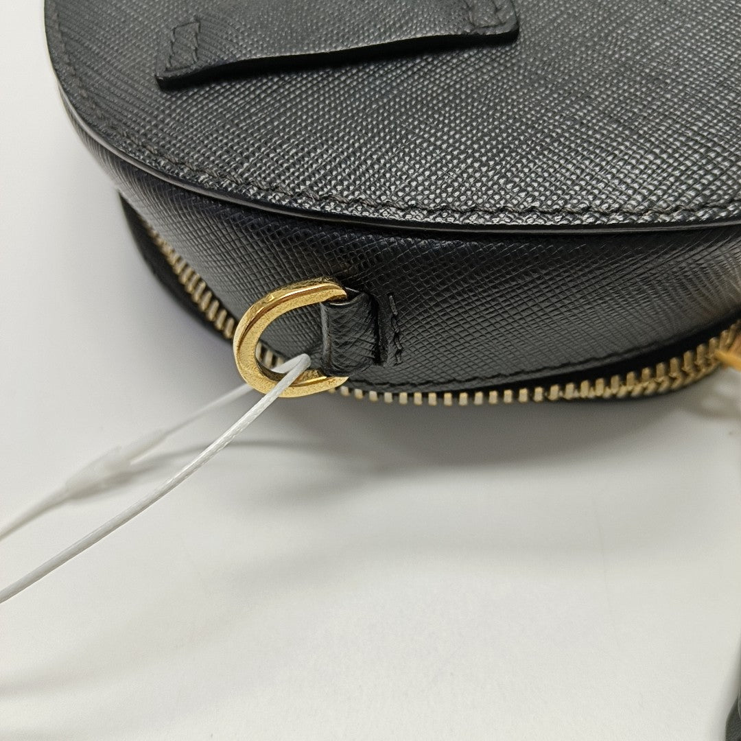 Calfskin Shoulder Bag Black
