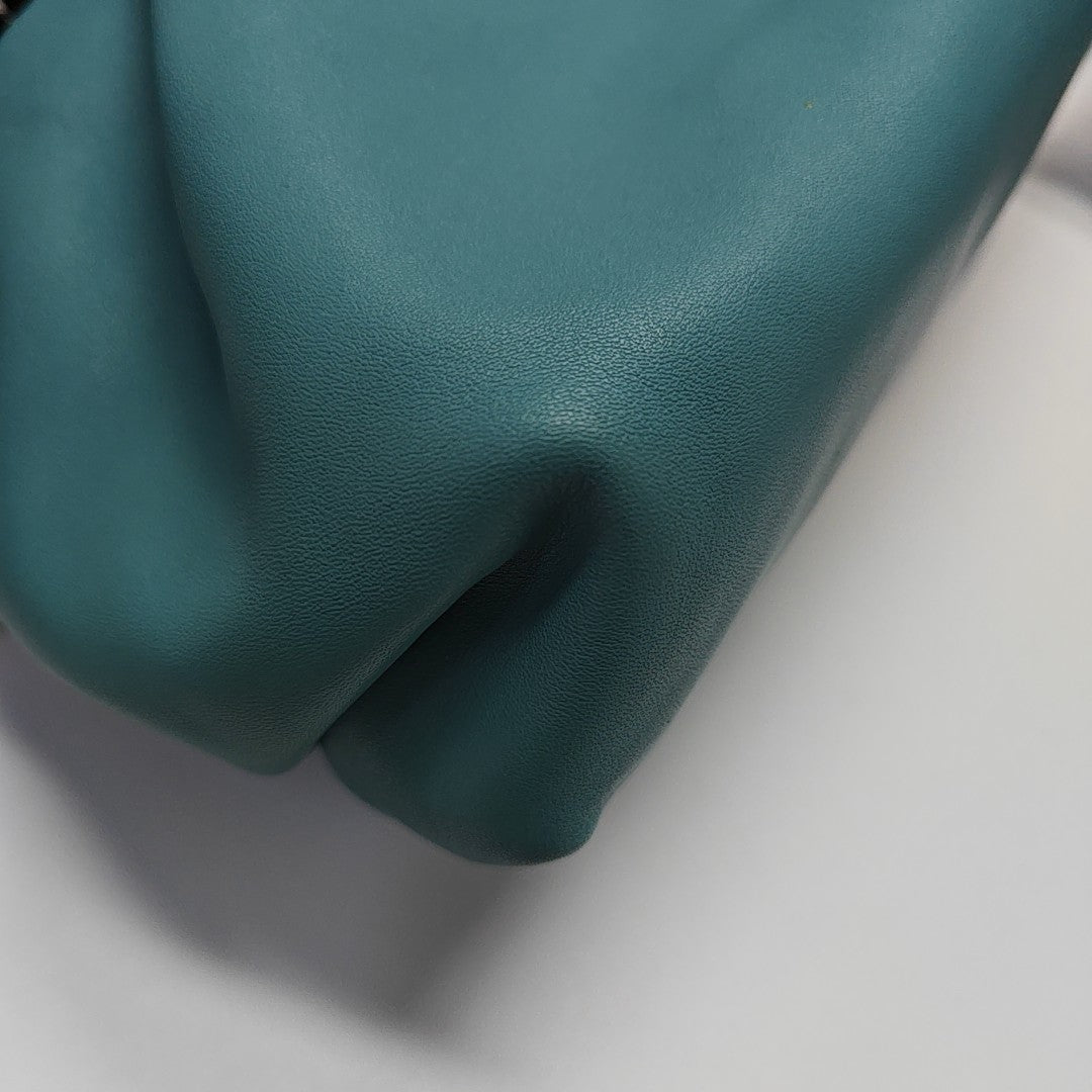 The Pouch Mini Calfskin Blue