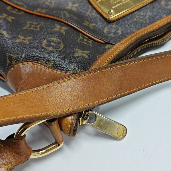 VINTAGE THAMES GM Monogram Coated Canvas Brown