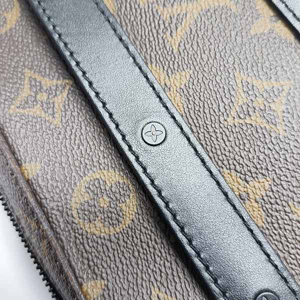 SOFT TRUNK Monogram Coated Canvas Brown