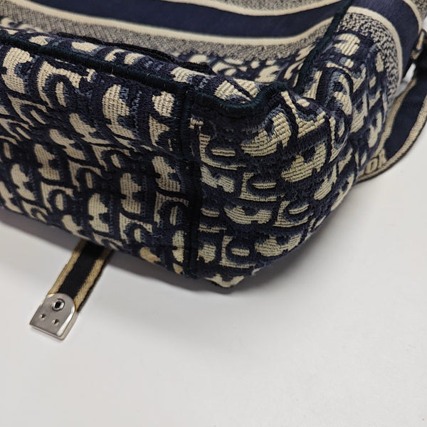 Diorcamp Large Oblique Canvas Blue