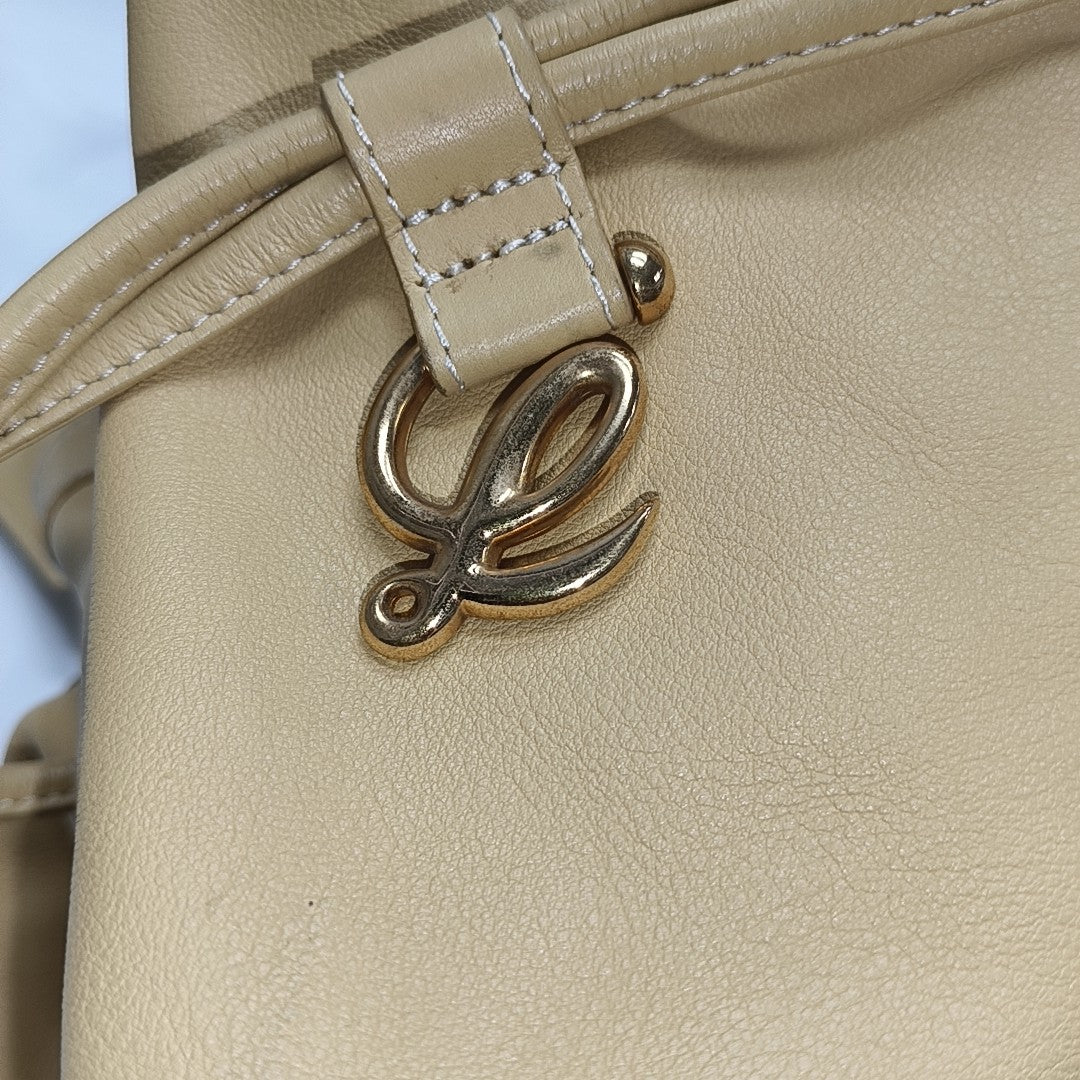 Calfskin Bucket Bag Yellow