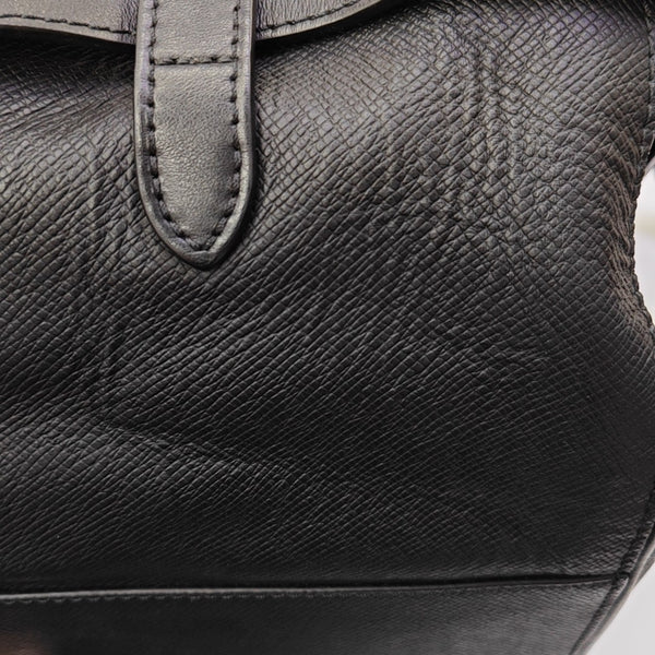 Soft Hat Trunk Calfskin Black