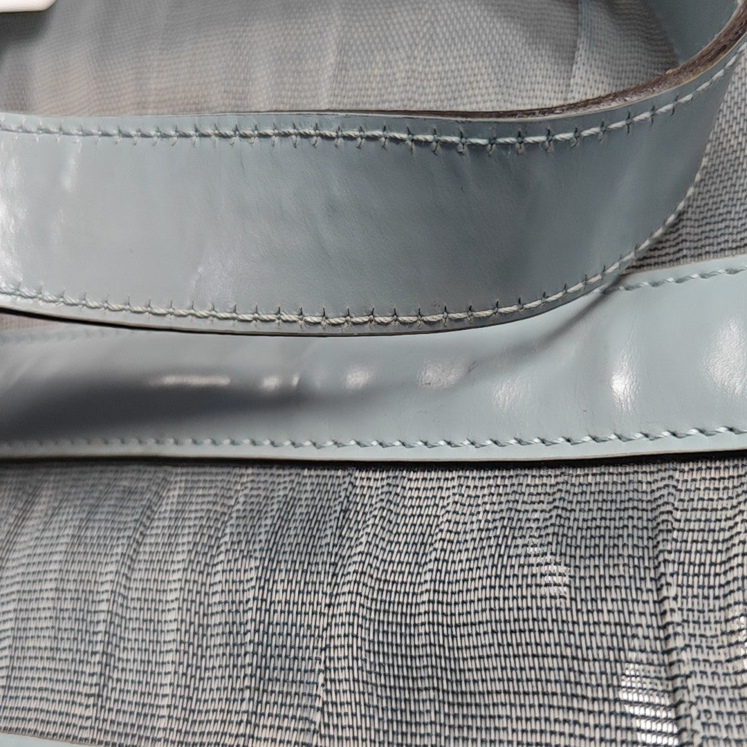 Special Material Tote Bag Blue