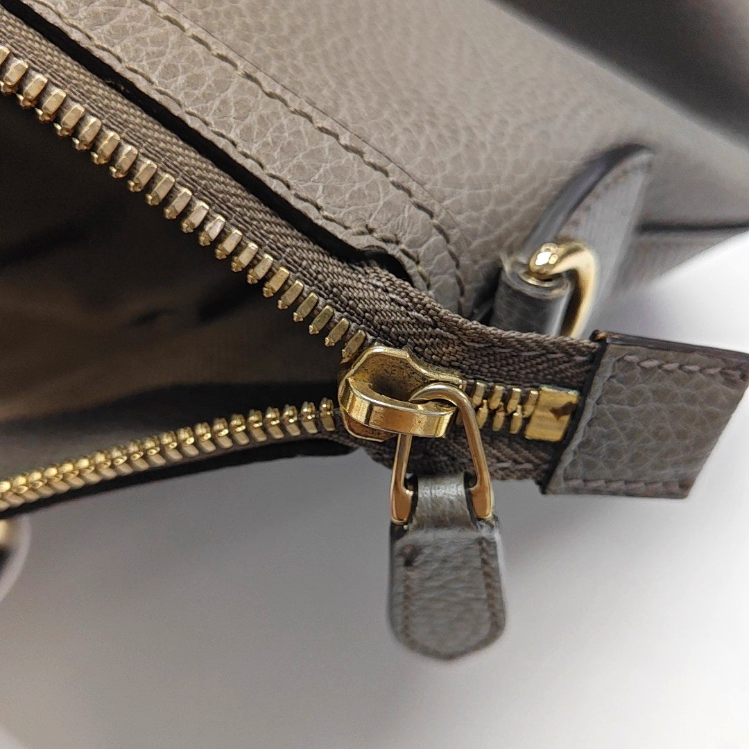 Microguccissima Calfskin Grey