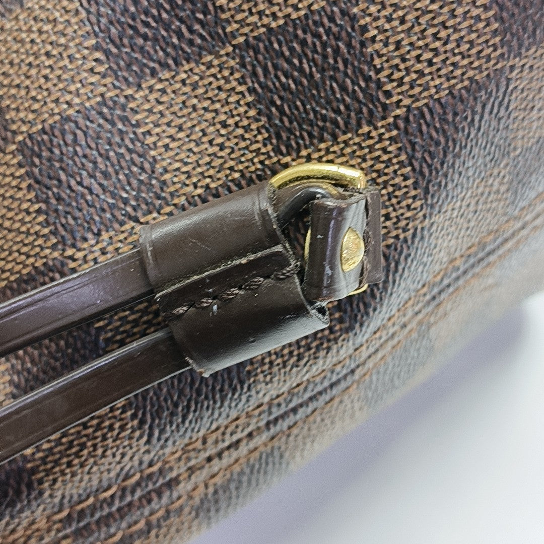 NEVERFULL MM Damier Ebene Coated Canvas Brown