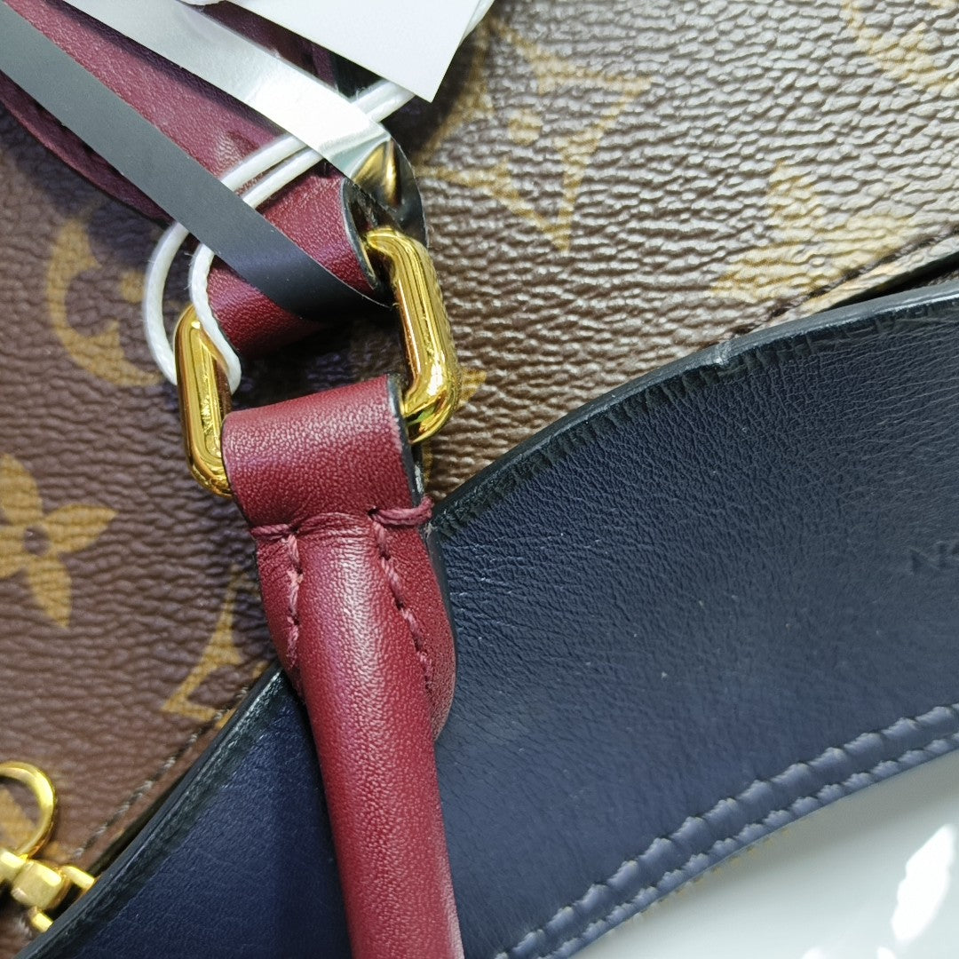 TUILERIES Monogram Coated Canvas Brown