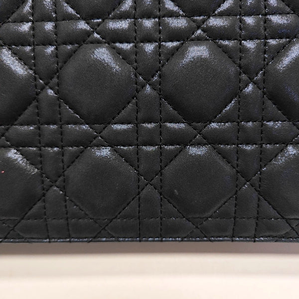 Authenticated pre-owned  Lady Dior Quilted Special Material Blue - Shoulder Bag at Looply