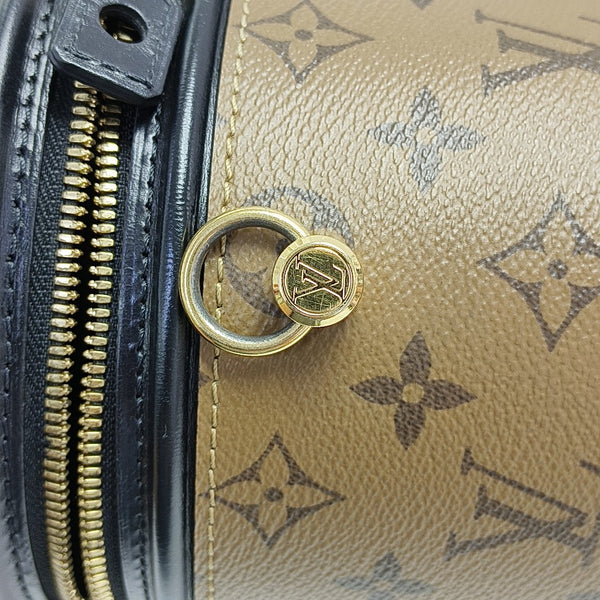 CANNES PM Monogram Coated Canvas Brown