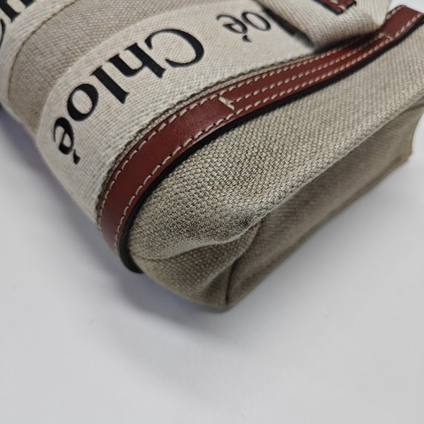 Woody Mini Fabric Beige
