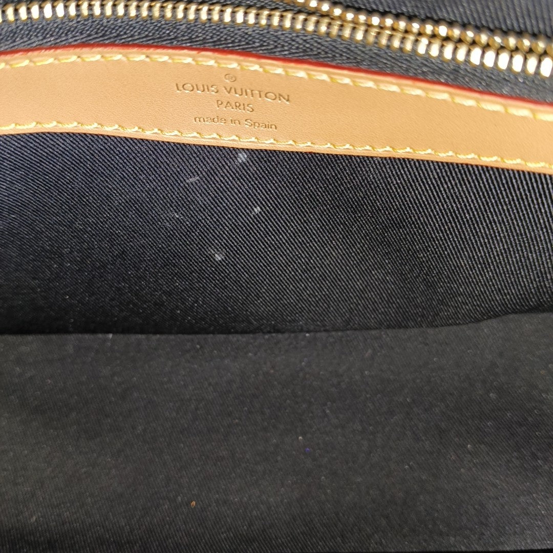 DIANE Monogram Coated Canvas Brown