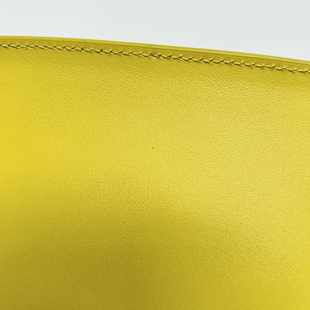 Authenticated pre-owned  Bobby Calfskin Yellow - Crossbody Bag at Looply