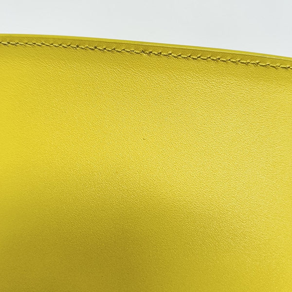 Authenticated pre-owned  Bobby Calfskin Yellow - Crossbody Bag at Looply