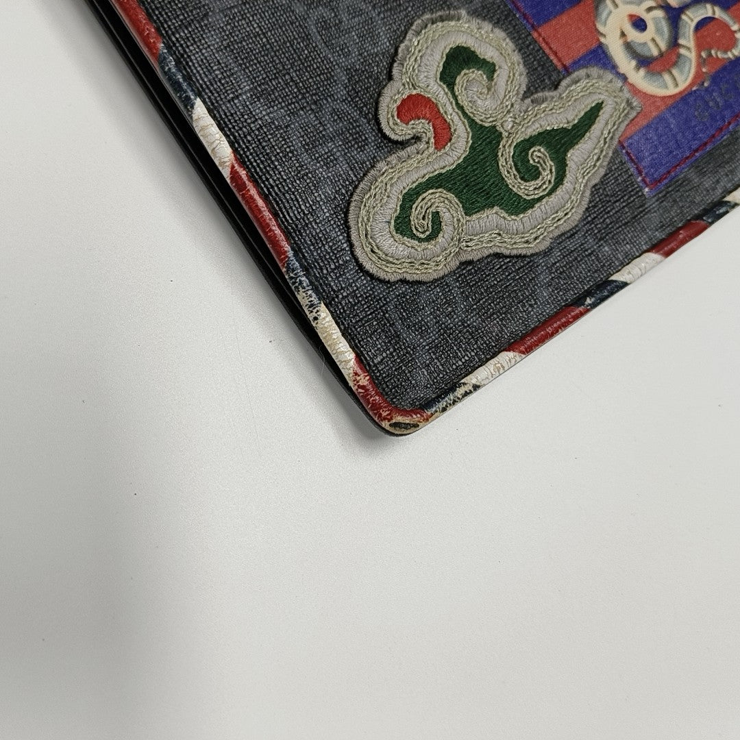 Courrier Monogram Coated Canvas Black