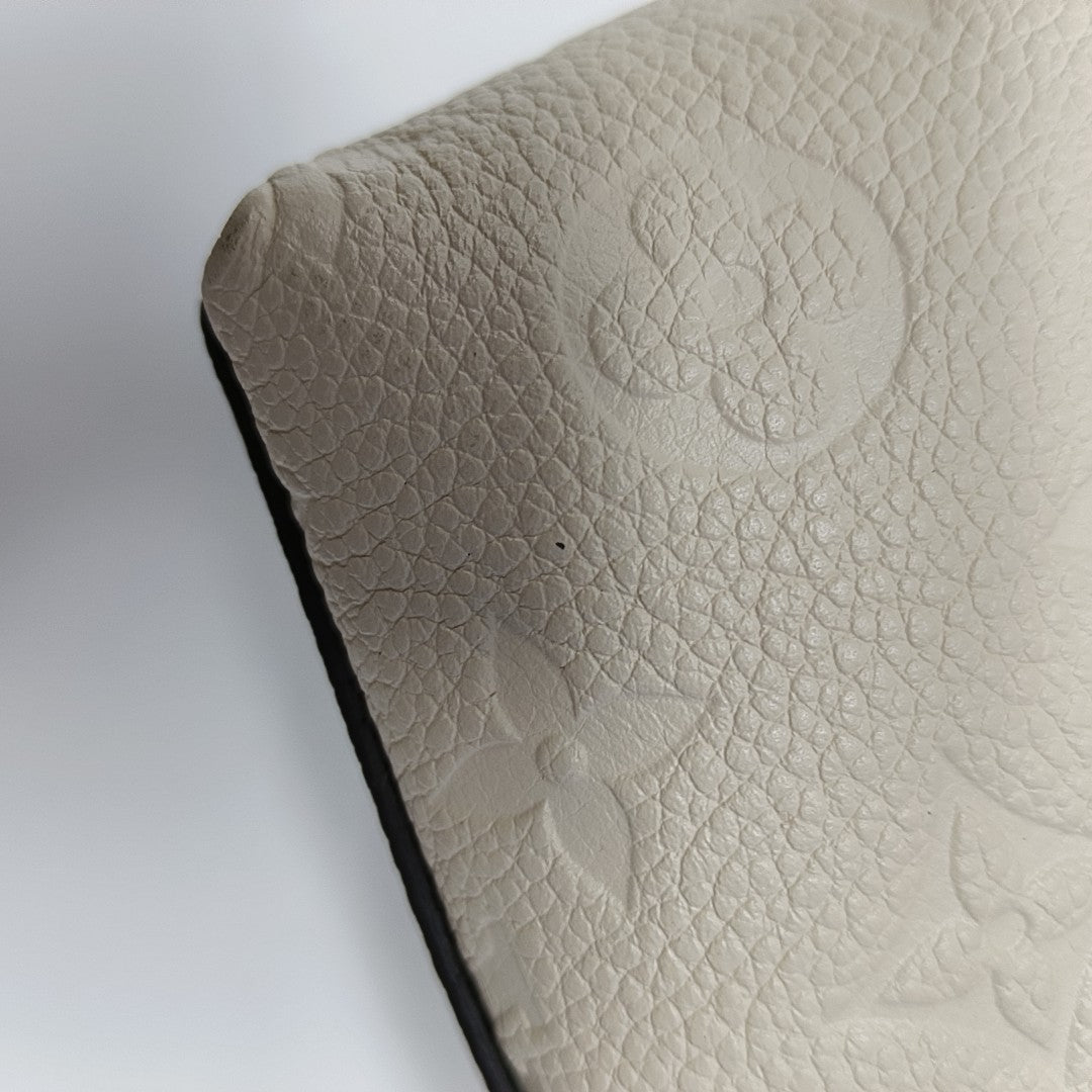 NANO MADELEINE Nano Monogram Calfskin Beige
