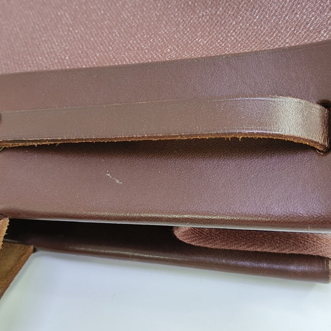 Herbag Cabas Coated Canvas Red