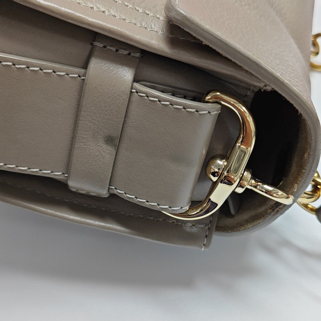 Tess Mini Calfskin Gray