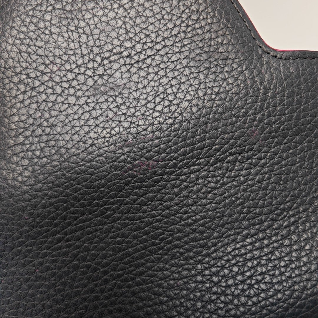 CAPUCINES GM Calfskin Black