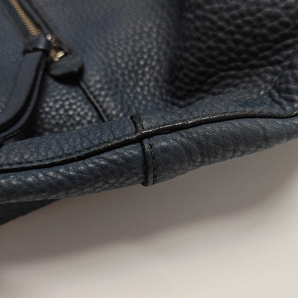 Calfskin Tote Bag Blue