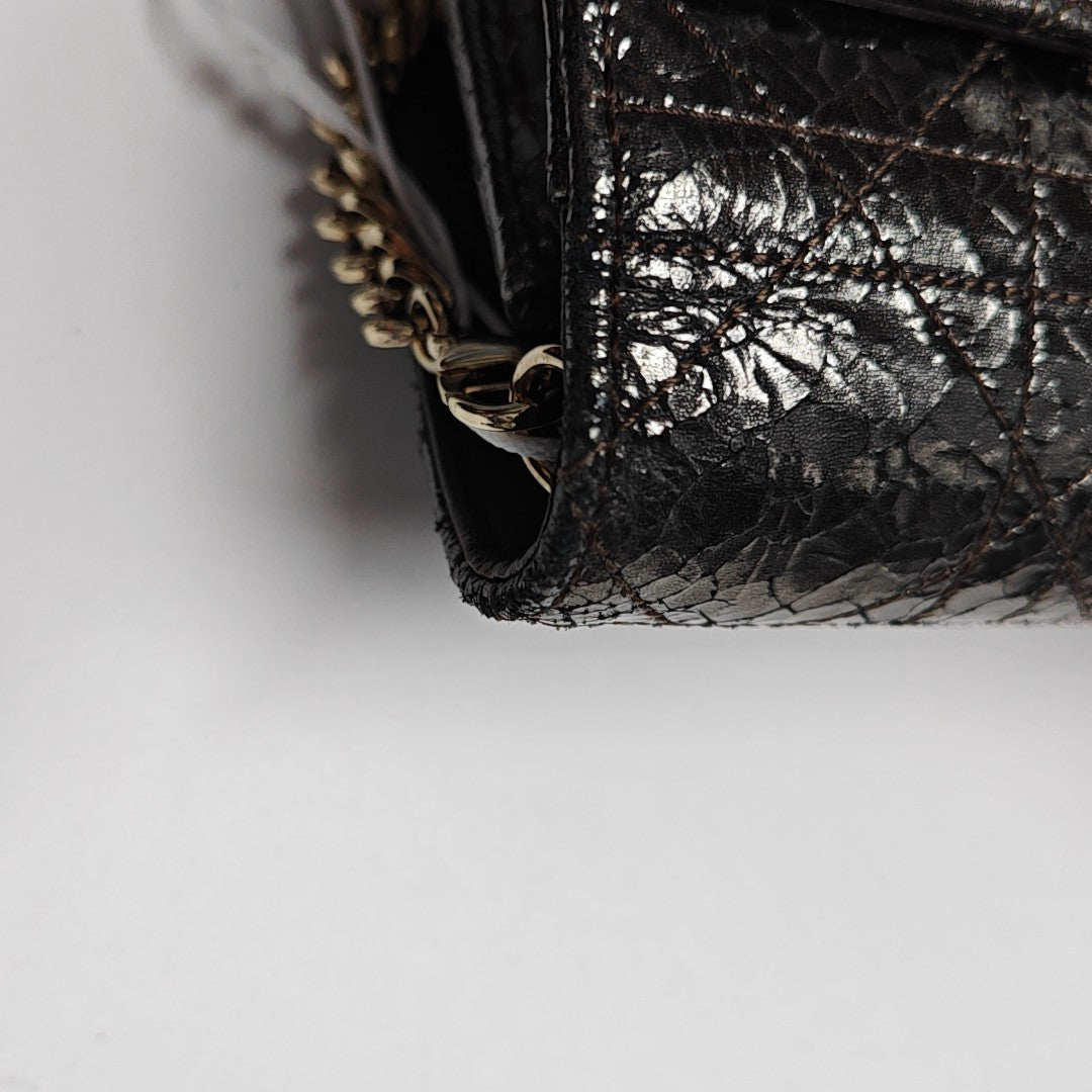 Cannage Calfskin Green