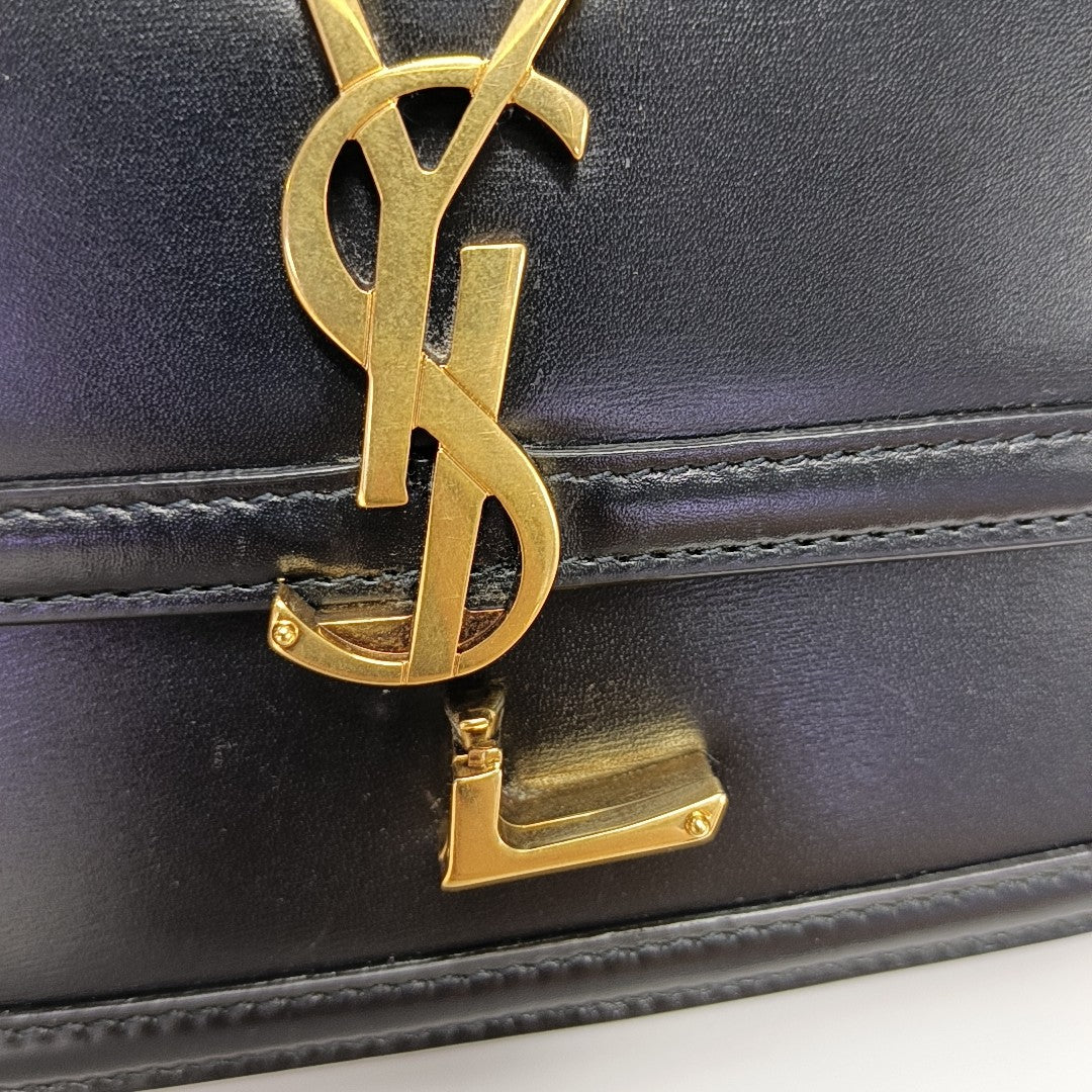 SOLFERINO Small Calfskin Black