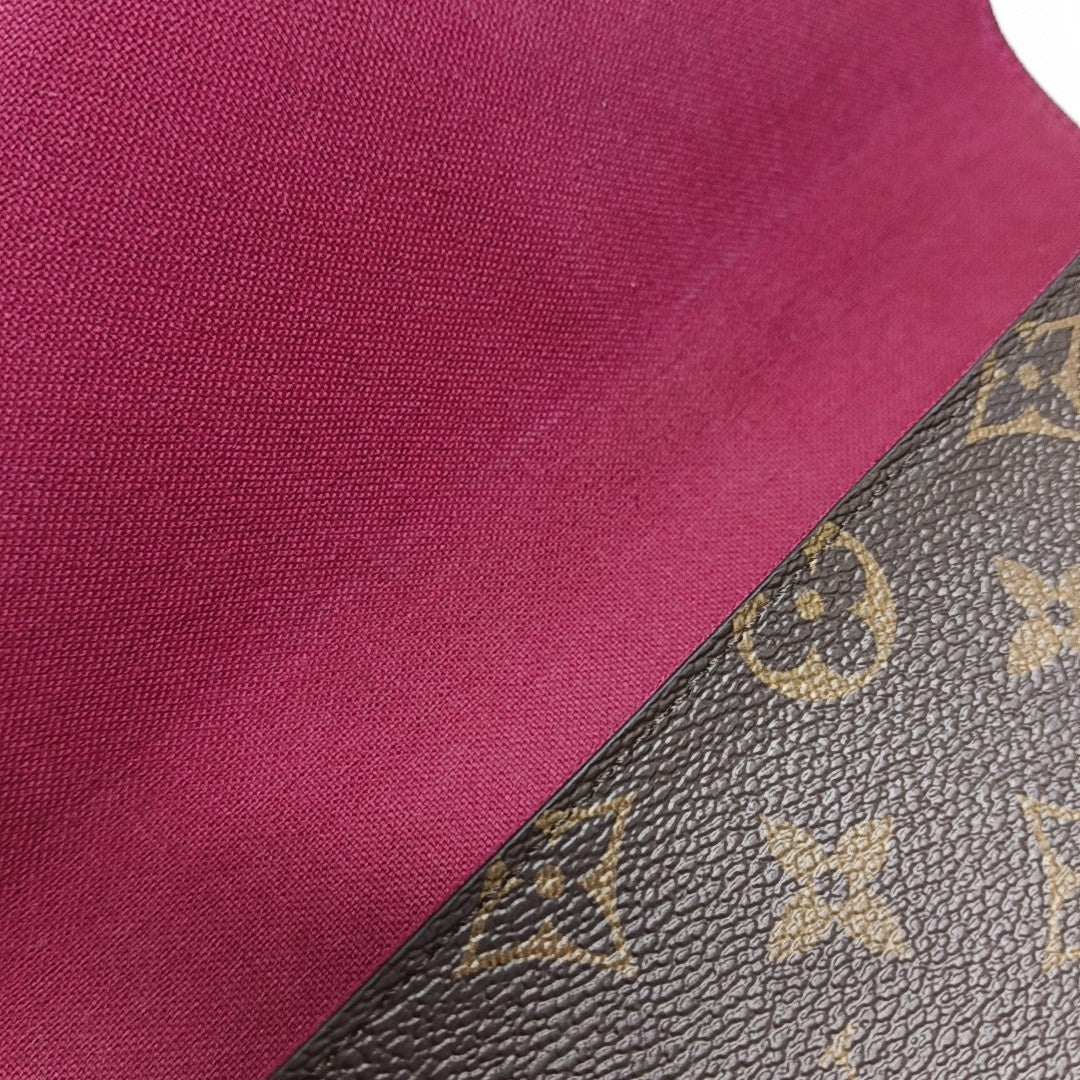 FÉLICIE Monogram Coated Canvas Brown