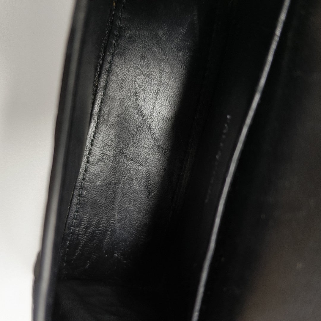 Hourglass Mini Calfskin Black