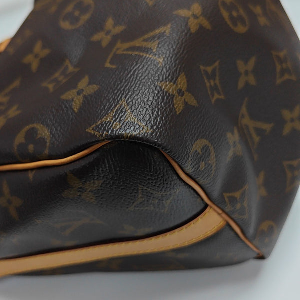 SPEEDY 25 Monogram Coated Canvas Brown