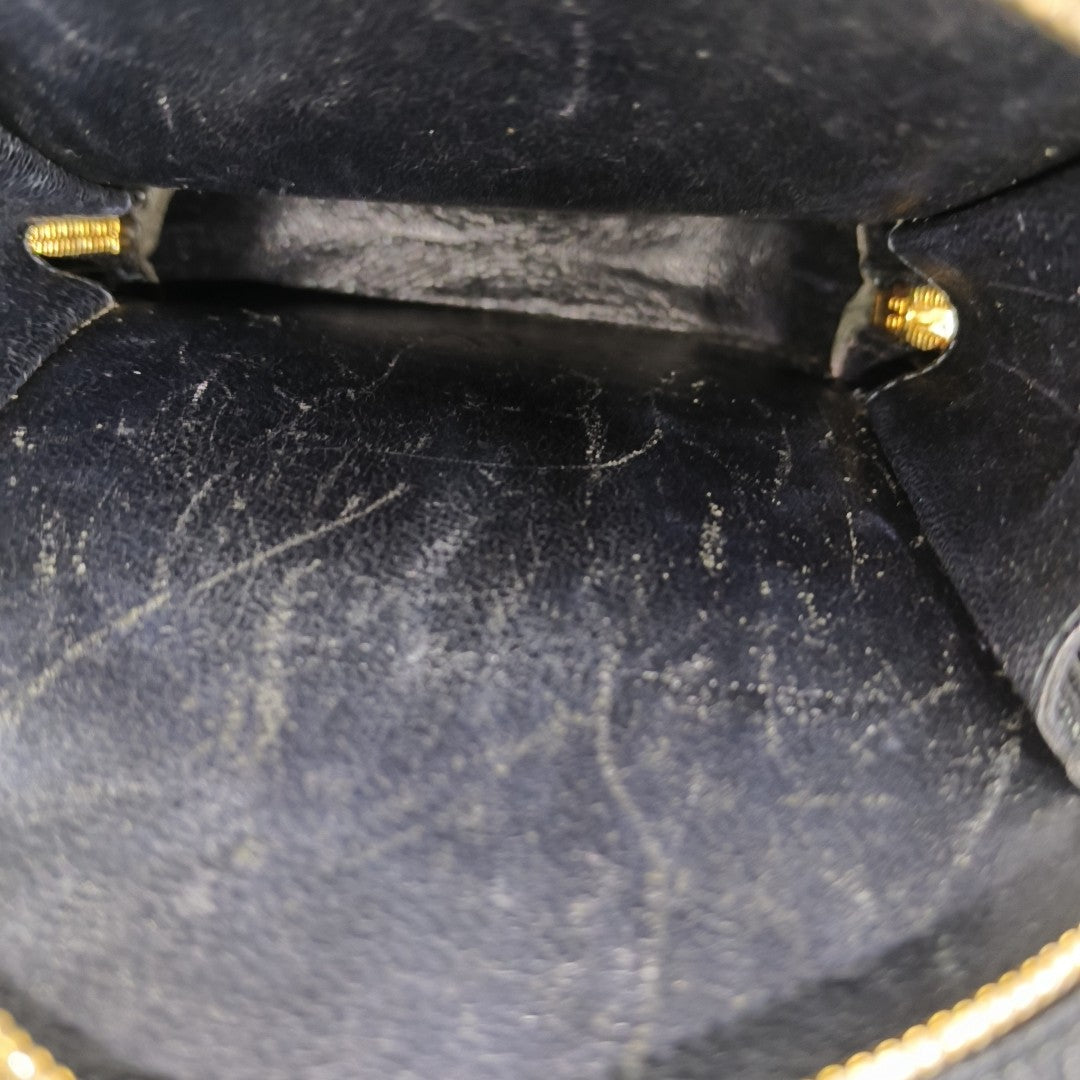 Calfskin Crossbody Bag Black