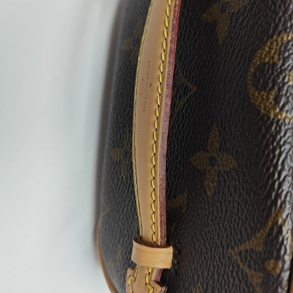 NICE Super Mini Monogram Coated Canvas Brown