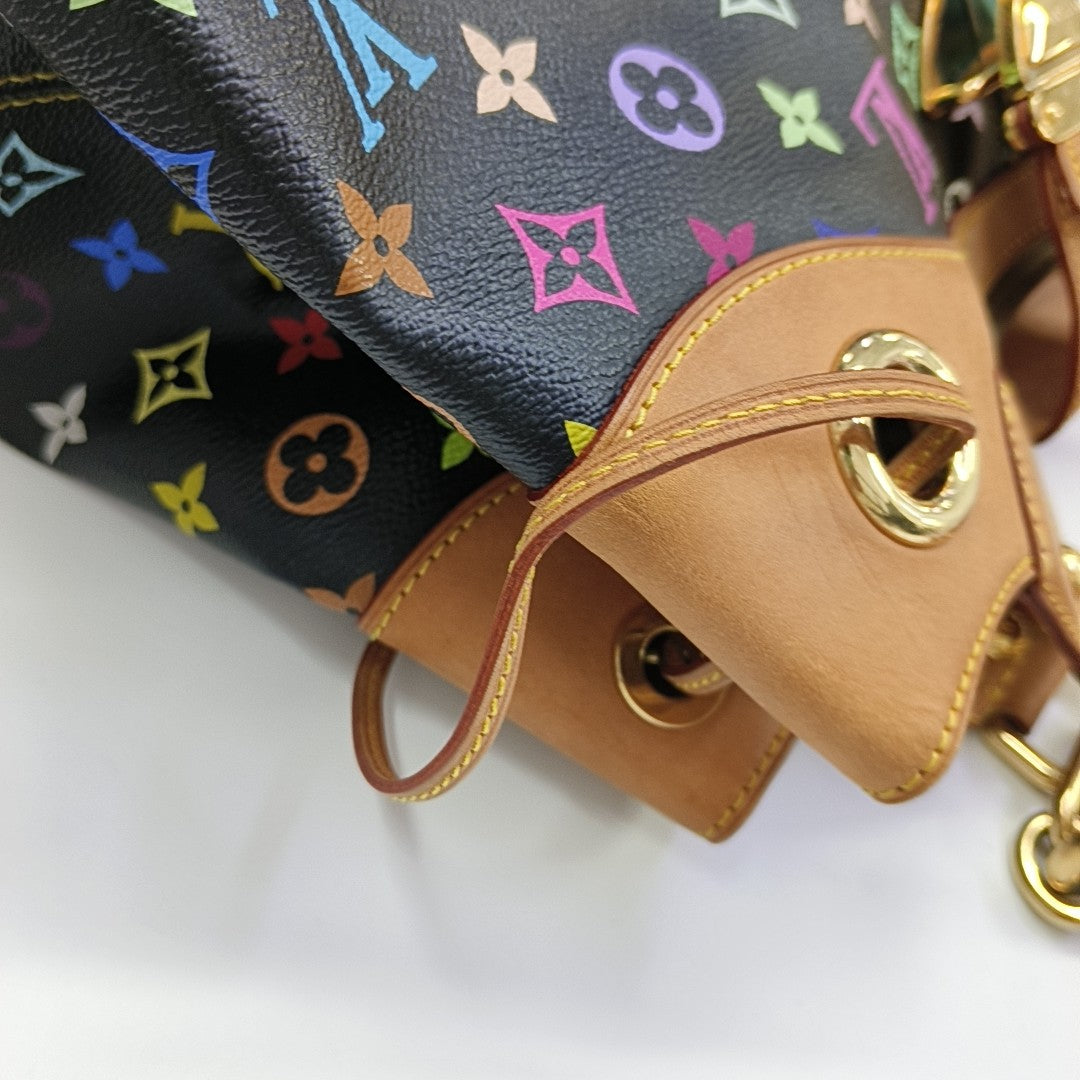 LV × TM URSULA Monogram Coated Canvas Black