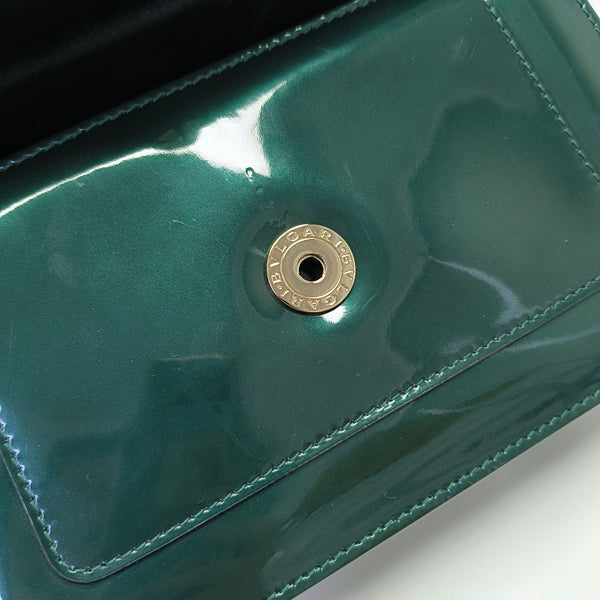 SERPENTI FOREVER Small Patent Leather Green