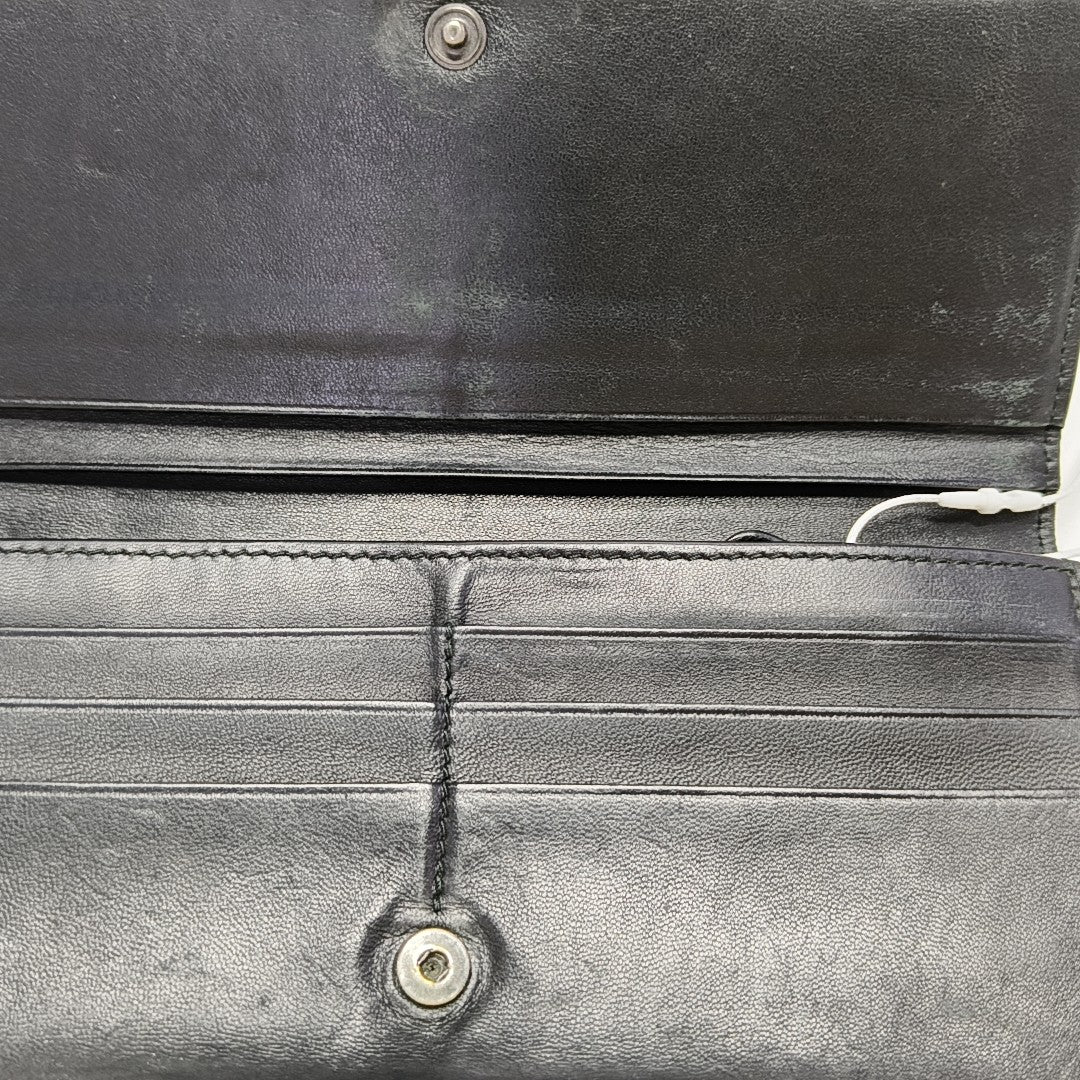 Calfskin Wallet Black