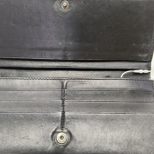 Calfskin Wallet Black