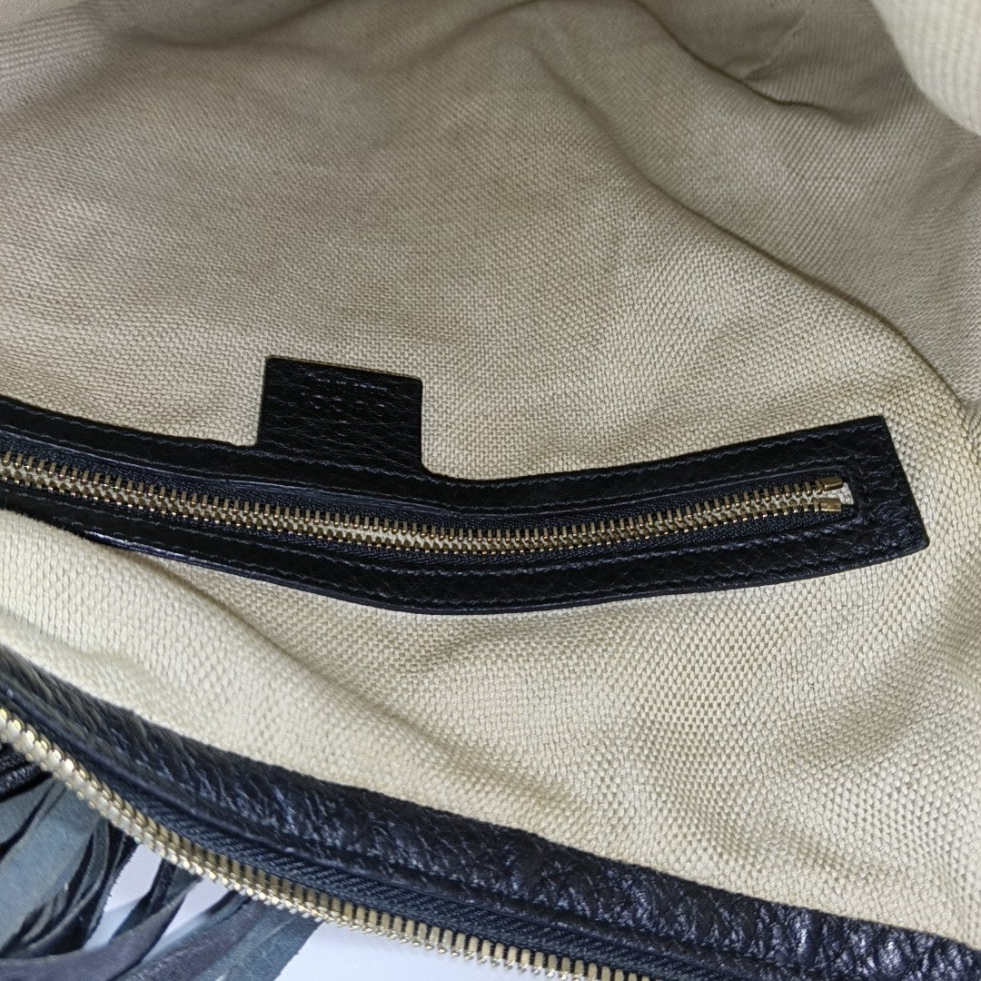 Soho Large Calfskin Black