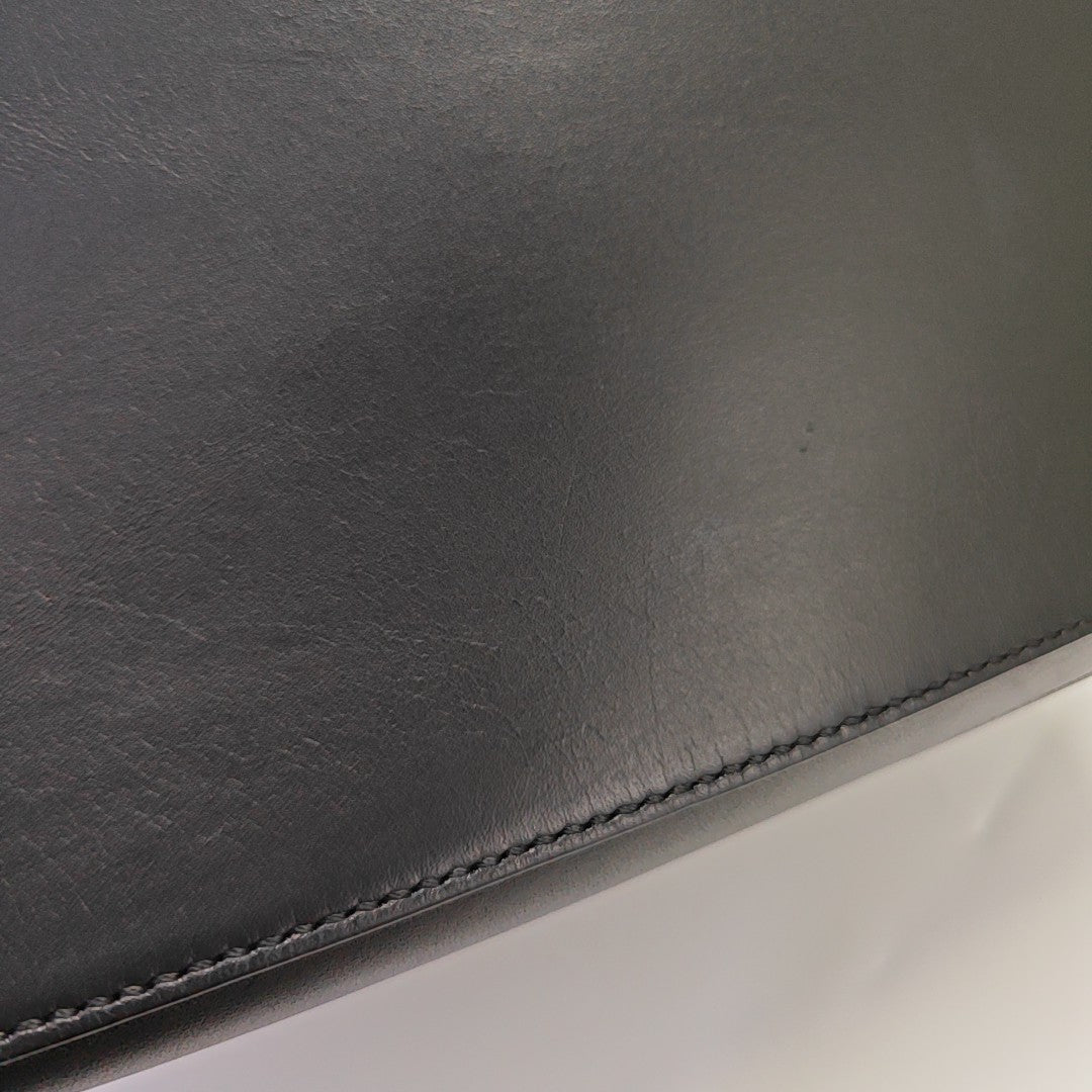 Puzzle Medium Calfskin Black