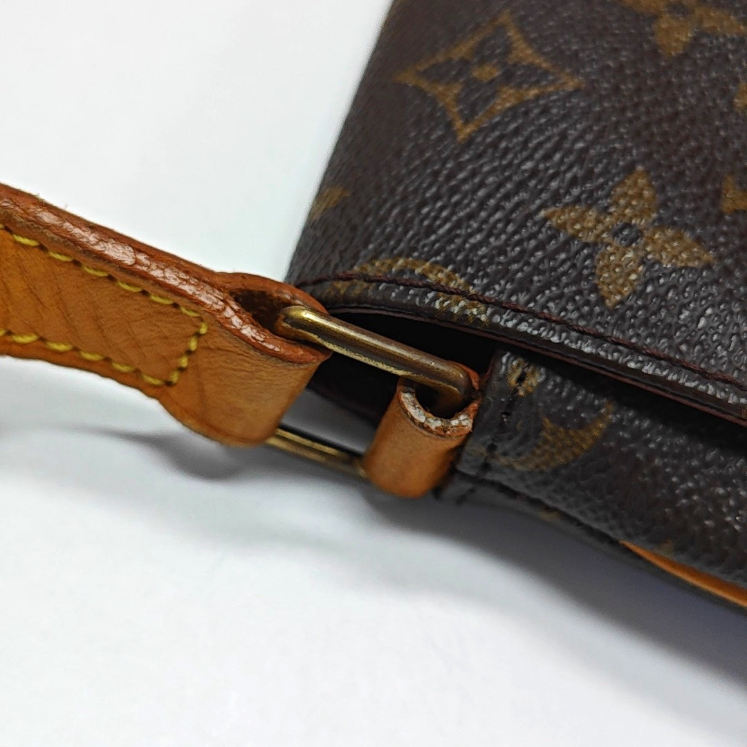 MUSETTE TANGO Monogram Coated Canvas Brown