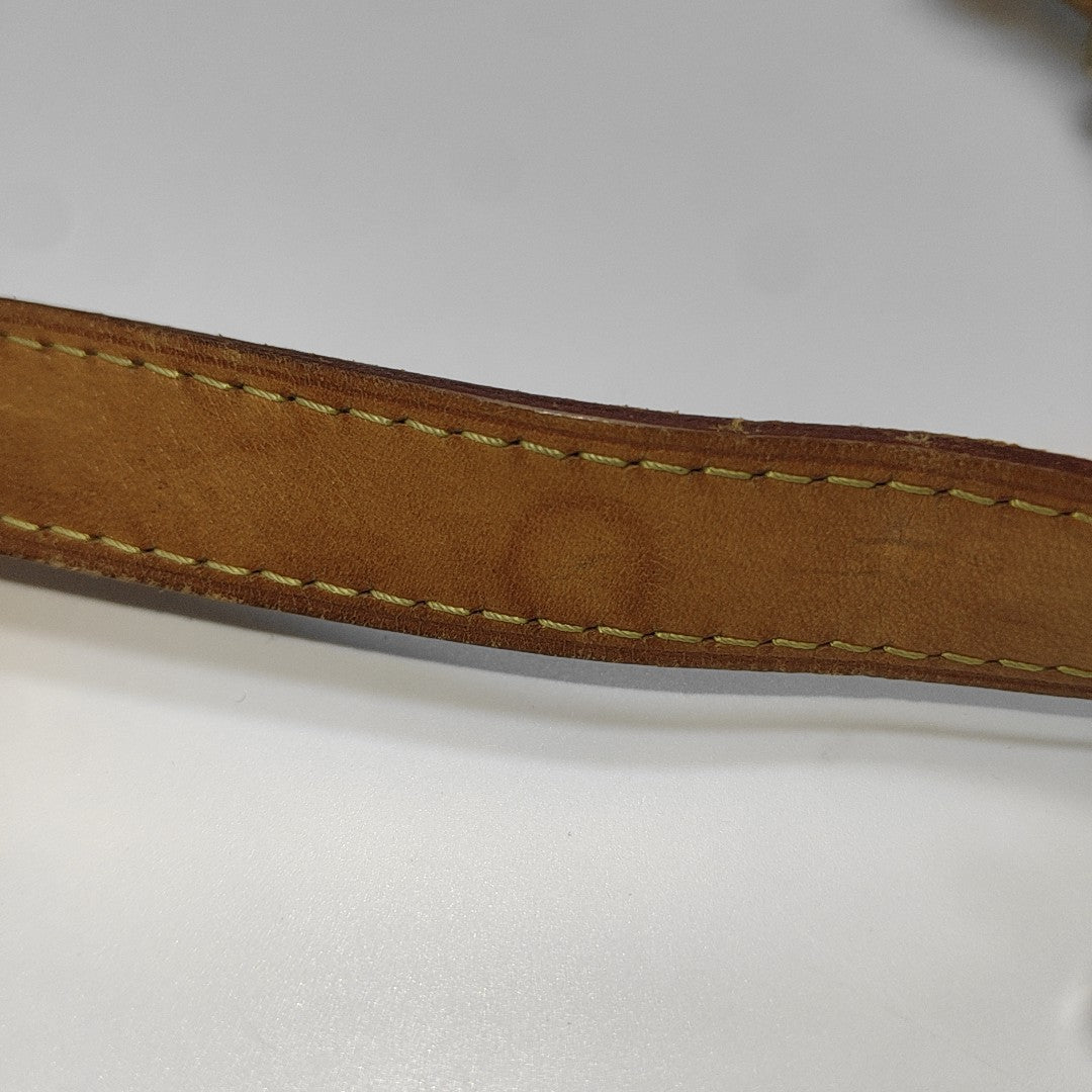 ODEON Monogram Coated Canvas Brown