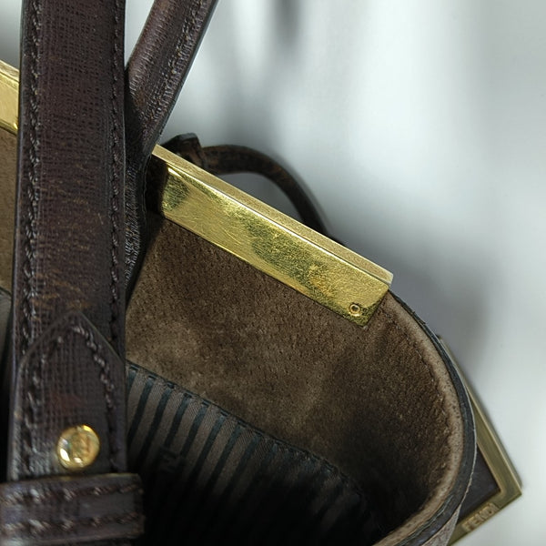 2 Jours Medium Calfskin Brown