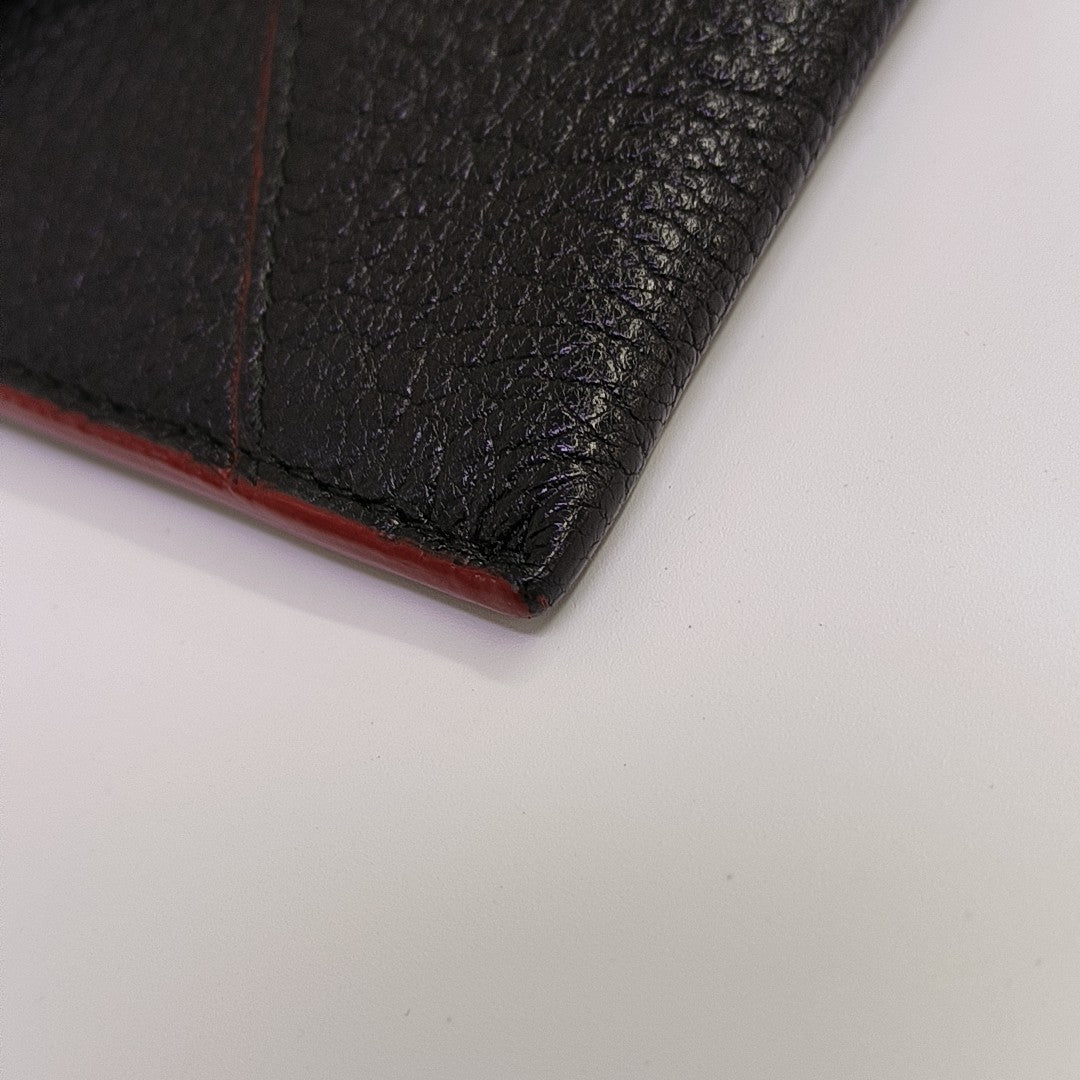 Love Lambskin Black Wallet