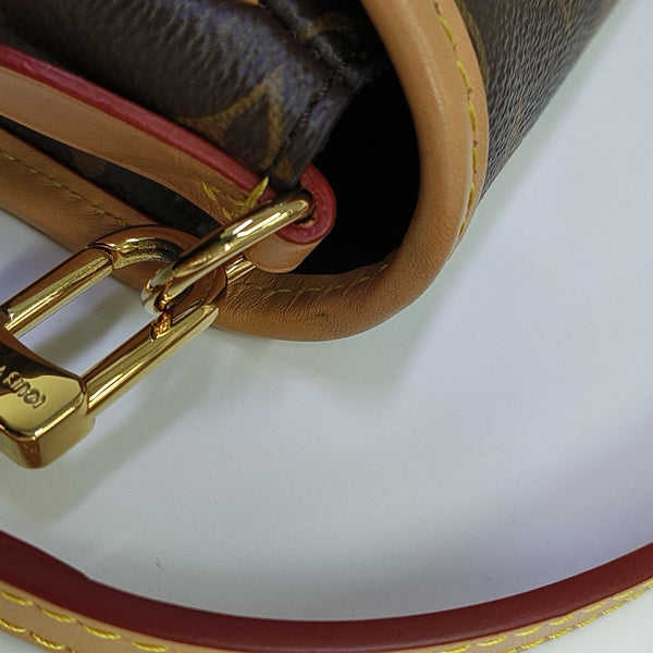 DIANE Monogram Coated Canvas Brown