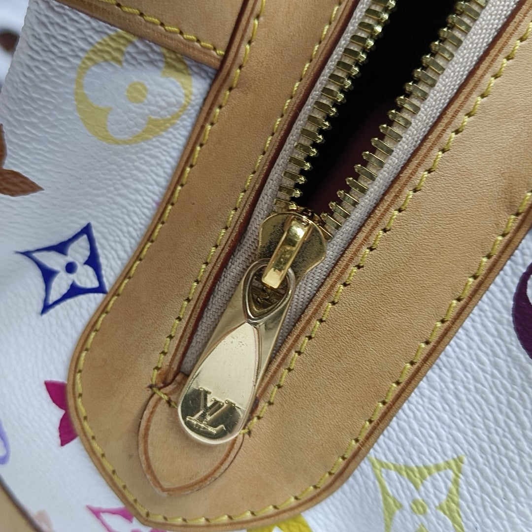 LV × TM CLAUDIA Monogram Coated Canvas White