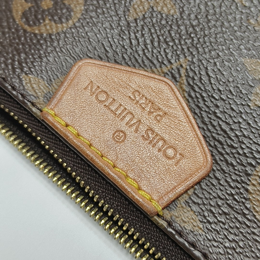 MULTI Monogram Coated Canvas Brown