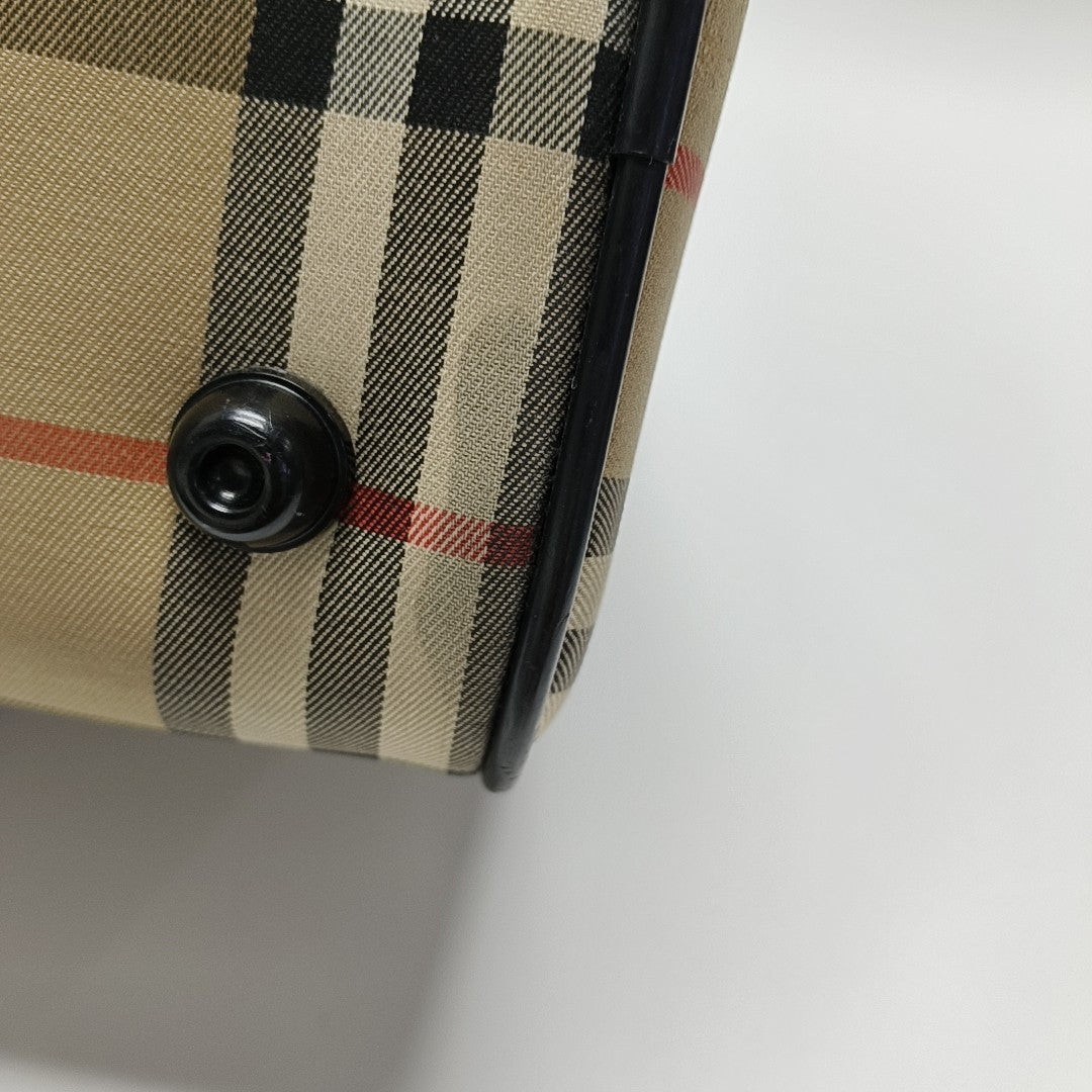 Canvas Top Handle Bag Beige