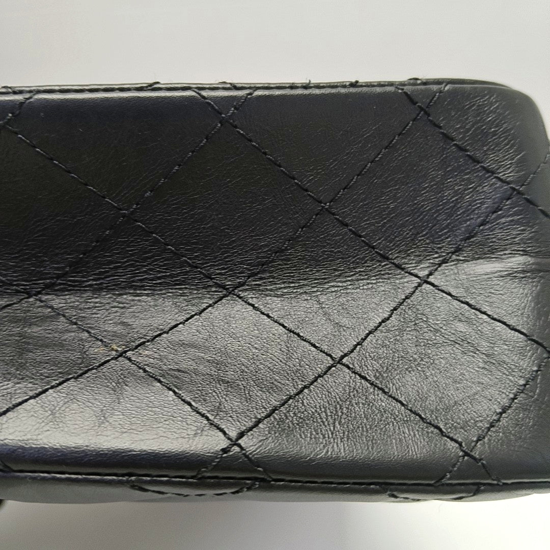 2.55 227 (jumbo) Quilted Calfskin Black