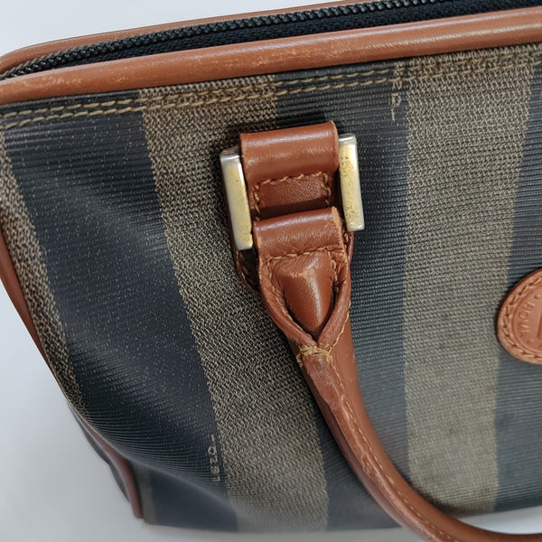 Pequin Coated Canvas Brown
