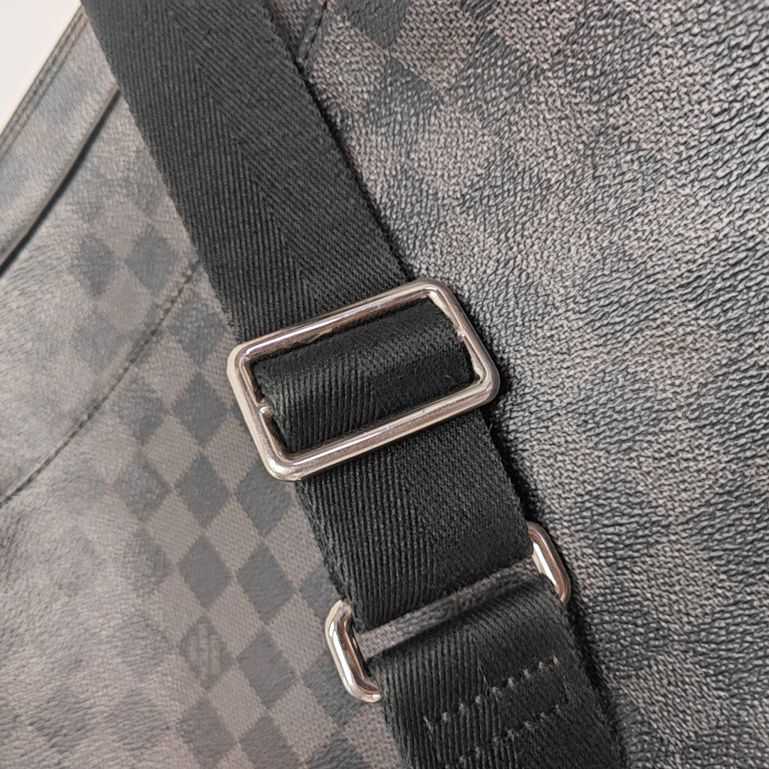 DAYTON MM Damier Graphite Coated Canvas Gray