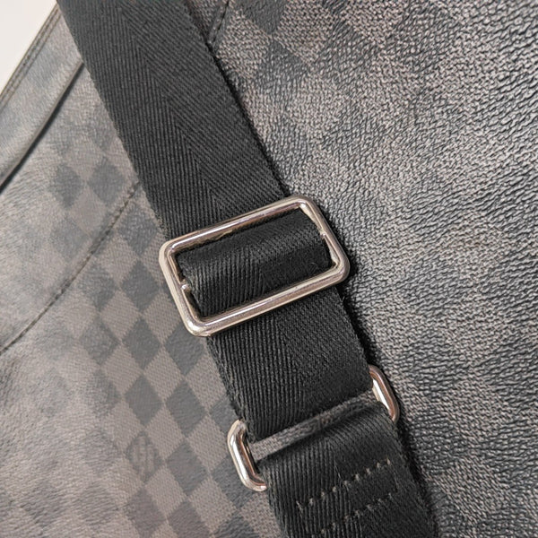 DAYTON MM Damier Graphite Coated Canvas Gray
