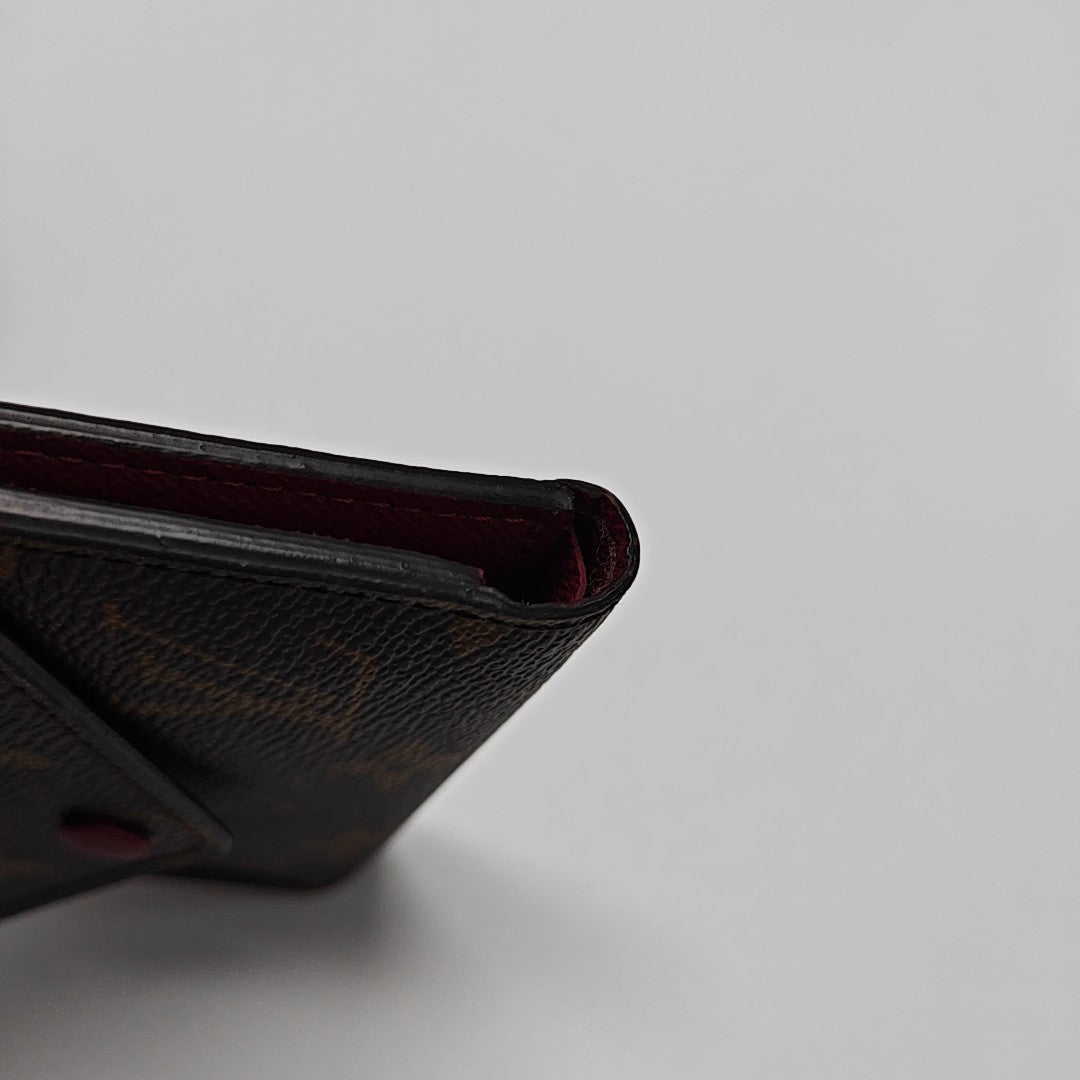 VICTORINE Monogram Coated Canvas Brown Wallet