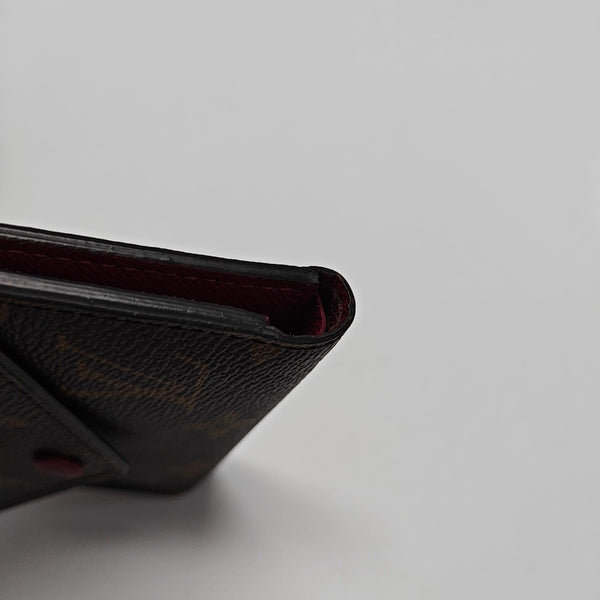 VICTORINE Monogram Coated Canvas Brown Wallet